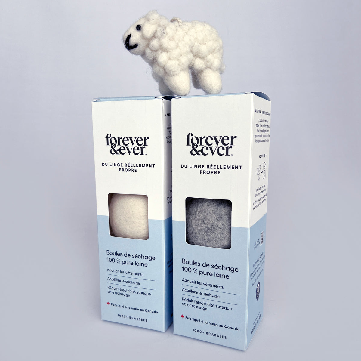 Pure Wool Dryer Balls by Forever & Ever™
